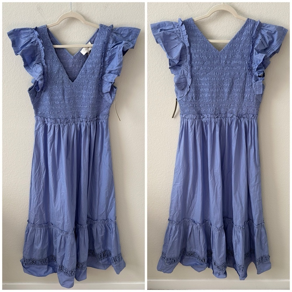 NWT CLEOBELLA Tuckernuck
Exclusive Periwinkle Gladys Ankle Dress SZ XL - Picture 3 of 10